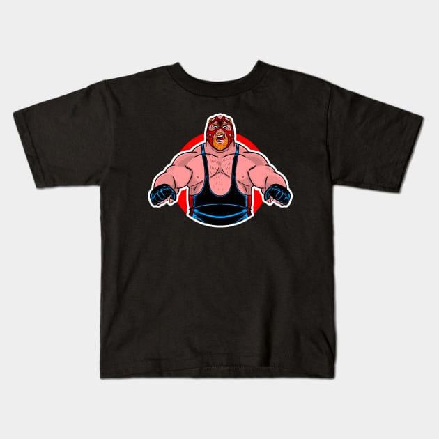 Big Van Vader time Kids T-Shirt by AJSMarkout
